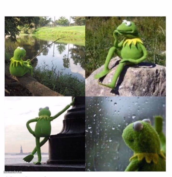 Kermit PTSD - meme generator image preview