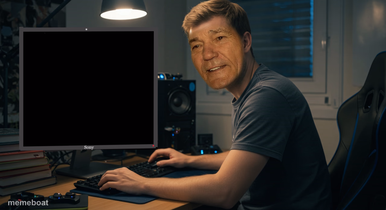 kewlew at work - meme generator image preview
