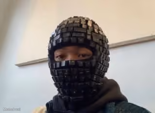 Keyboard Mask Keyboard Warrior Guy