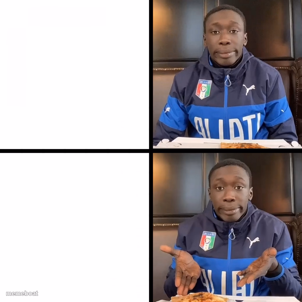 khaby lame better quality - meme generator image preview