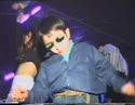 Kid dancing in club
