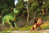 Kid defends dino