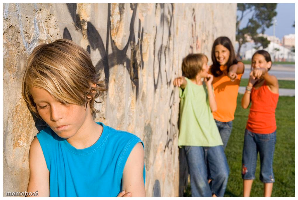 Kids laughing at other kid - meme generator image preview