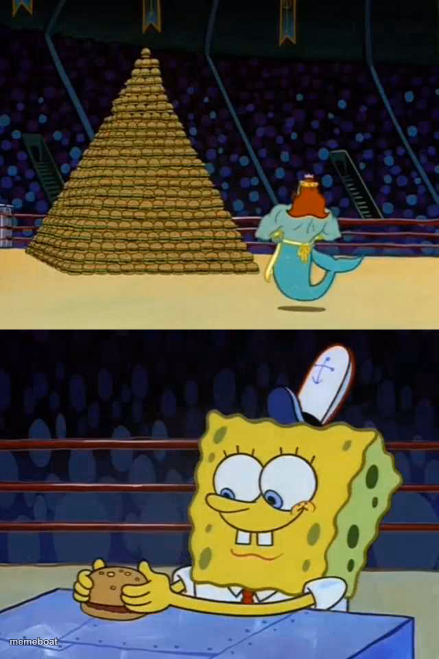 King Neptune vs Spongebob - meme generator image preview