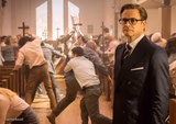 Kingsman church riot