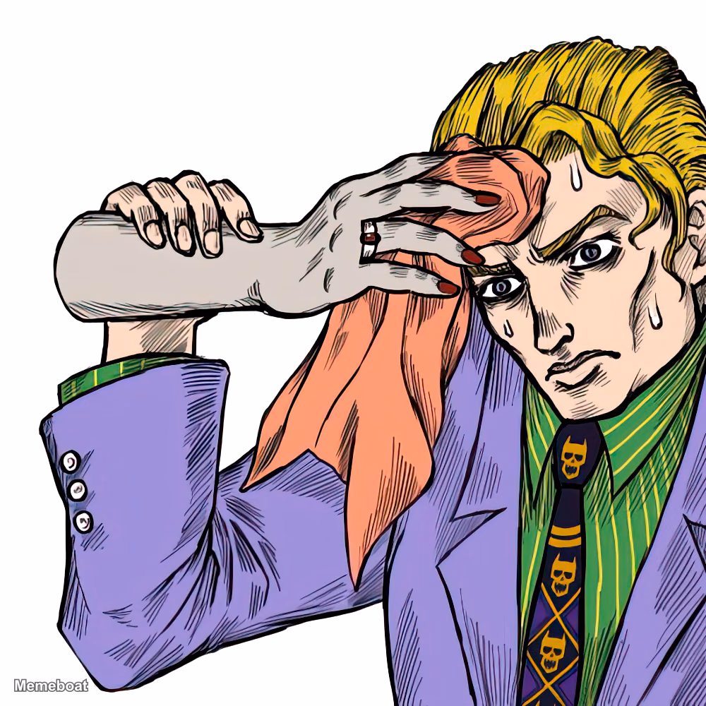Kira Sweating - meme generator image preview