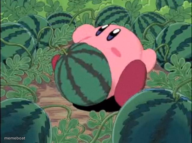 Kirby Melon - meme generator image preview