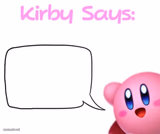 Kirby says meme