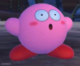 Kirby suprised shock face
