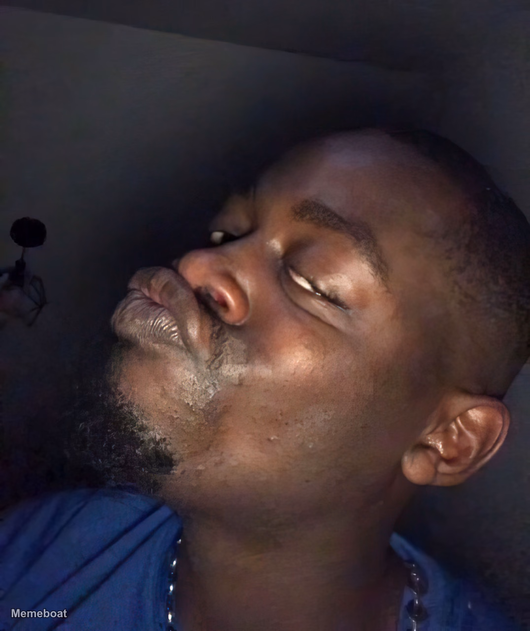 Kissing Face Man - meme generator image preview