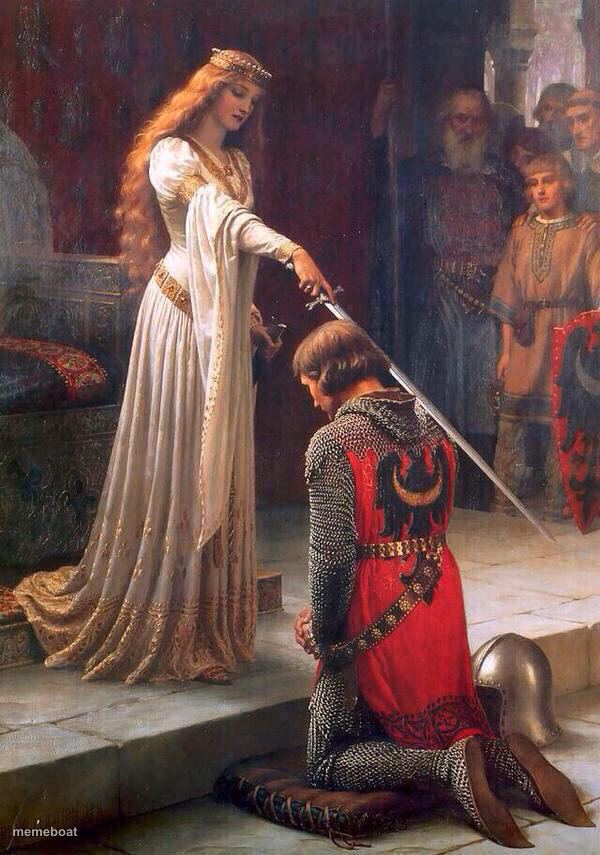 Knighting - meme generator image preview