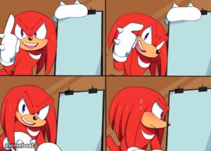 knuckles gru's plan - meme generator image preview