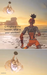 Kogah of the hevan, what is your wisdom