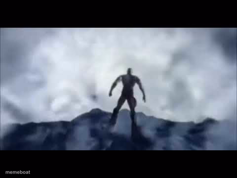kratos falling - meme generator image preview