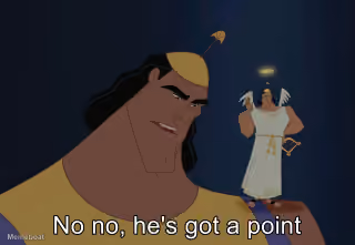 Kronk "No No, He's Got a Point"