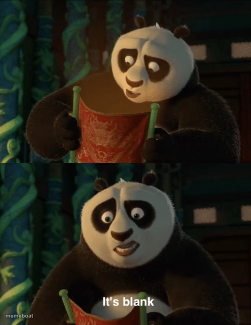 Kung Fu Panda blank - meme generator image preview