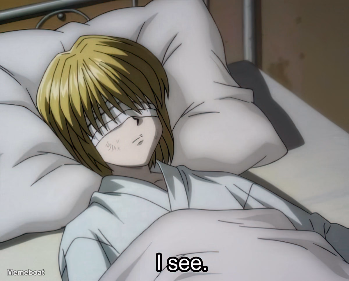 Kurapika "I See" - meme generator image preview