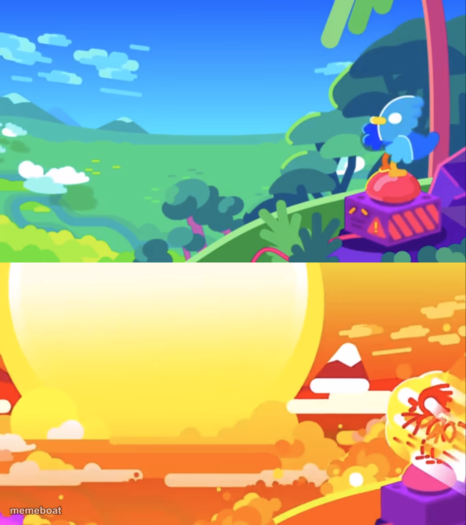 Kurzgesagt Explosion - meme generator image preview