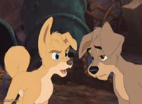 Lady And The Tramp 2 Angel - meme generator image preview