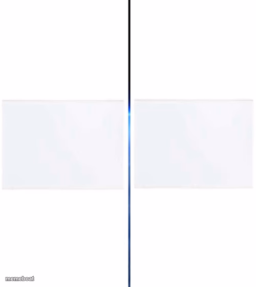 Large side by side template - meme generator image preview