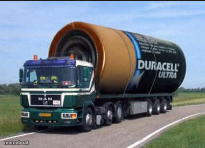 large truck battery - meme generator image preview