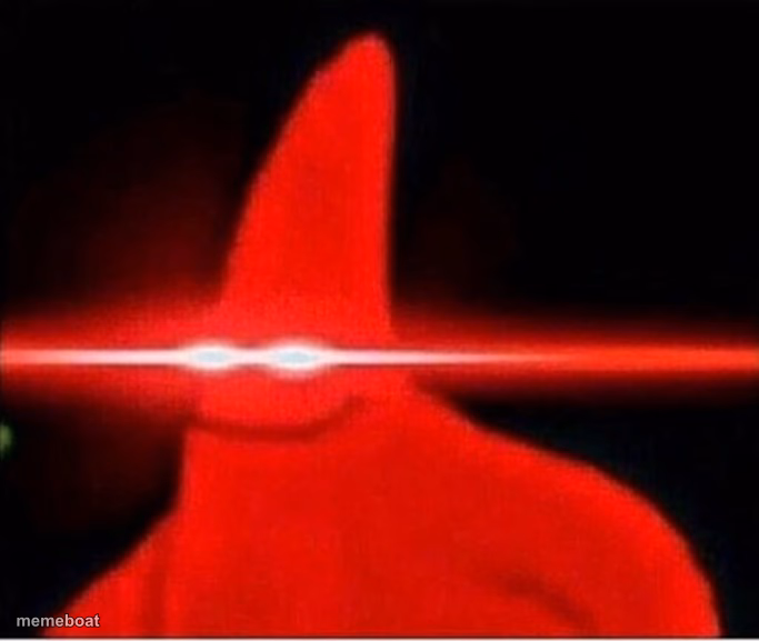Laser eyes - meme generator image preview