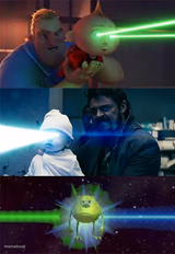 Laser Eyes Baby