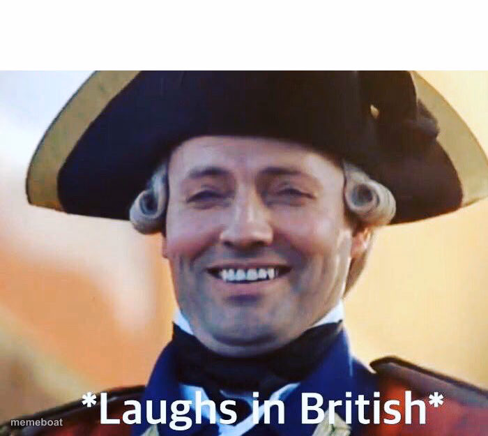 Laughs In British - meme generator image preview