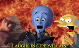 Laughs in super villain