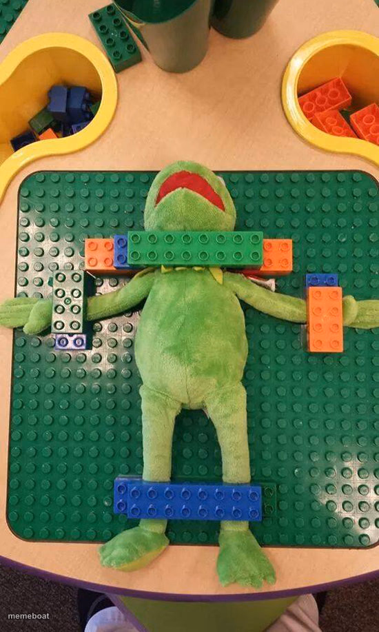 lego kermit - meme generator image preview