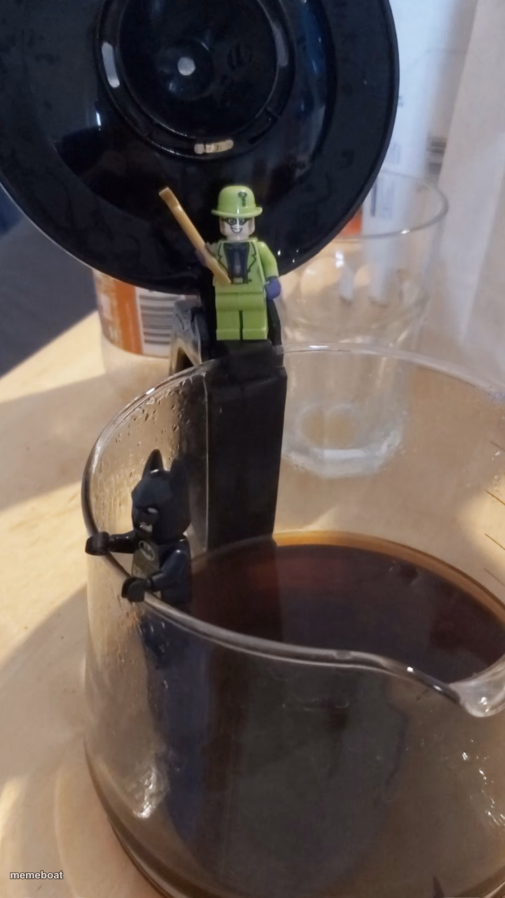 Lego Riddlers Trap - meme generator image preview