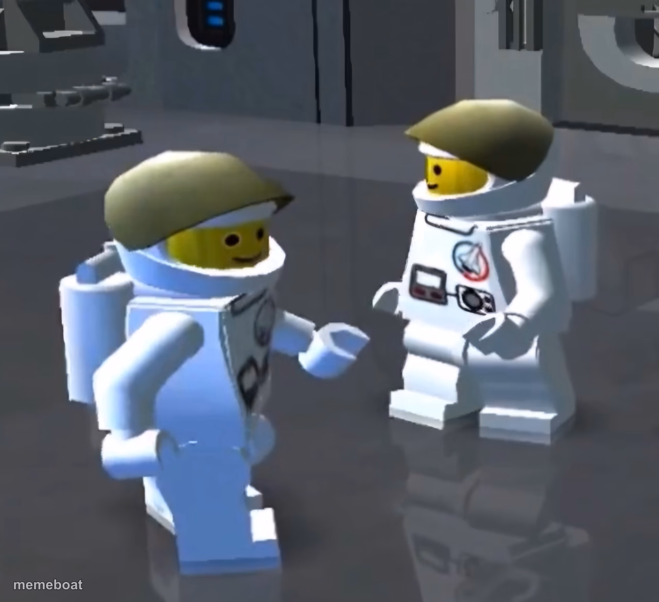 lego spacemen - meme generator image preview