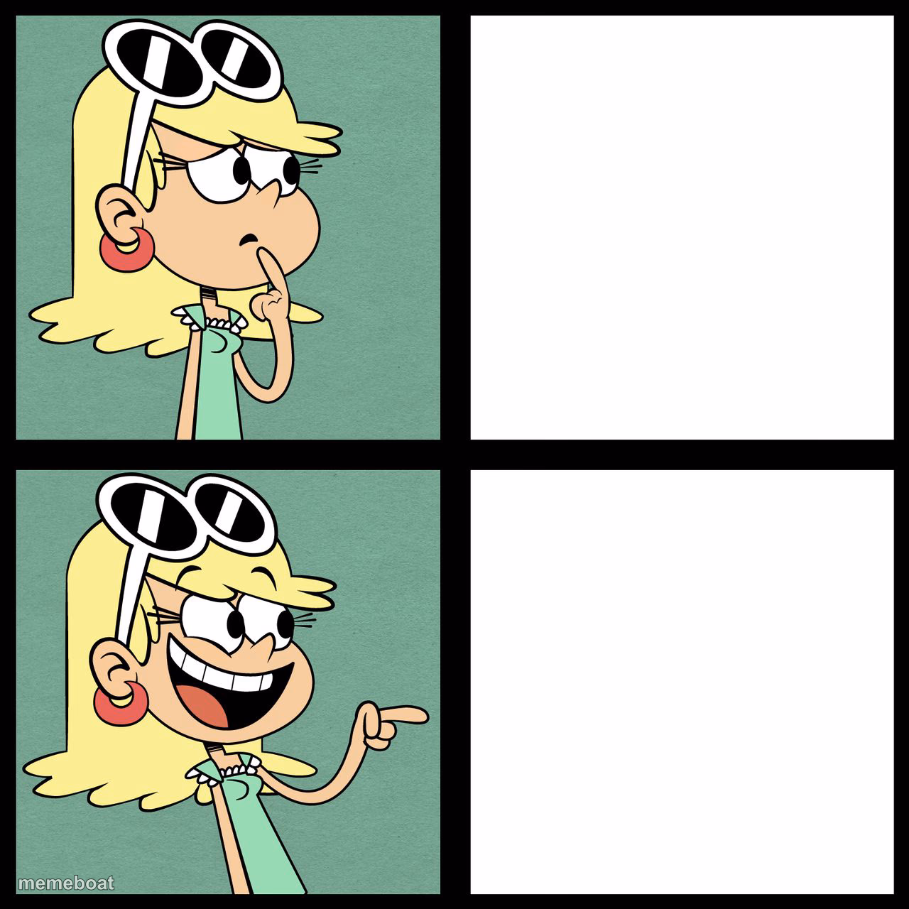 Leni Loud Like / Dislike - meme generator image preview