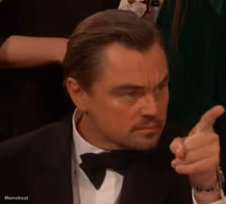 Leonardo DiCaprio Pointing