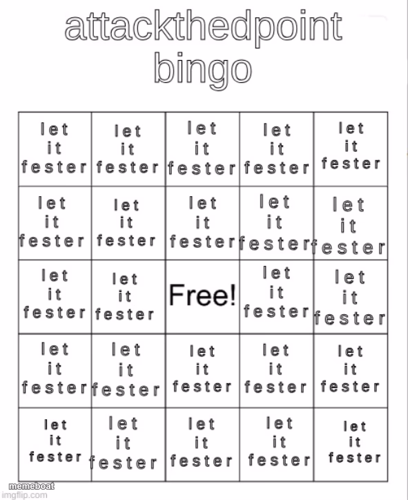 let it fester - meme generator image preview
