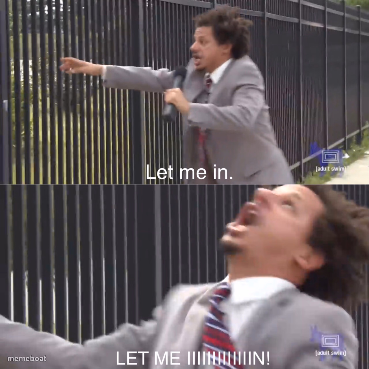 let me in - meme generator image preview