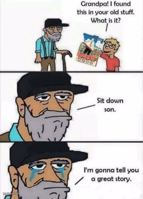 let me tell you a story - meme generator image preview