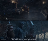 lets kill him properly