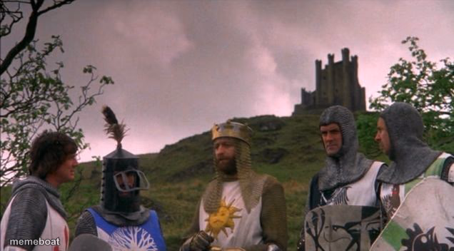 Let's Not Go To Camelot - meme generator image preview
