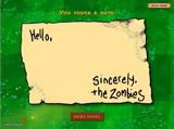 Letter From The Zombies