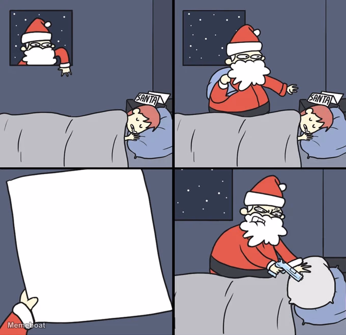 Letter to Murderous Santa - meme generator image preview