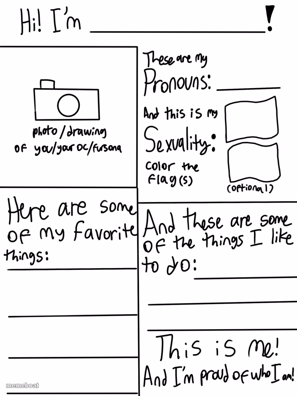 Lgbtq stream account profile - meme generator image preview
