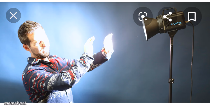 Light in face - meme generator image preview