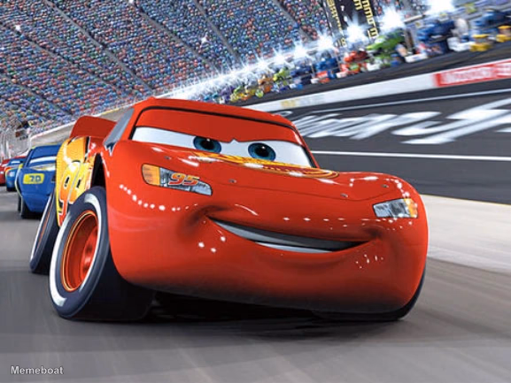 Lightning McQueen "Ka-chow!" - Cars - meme generator image preview