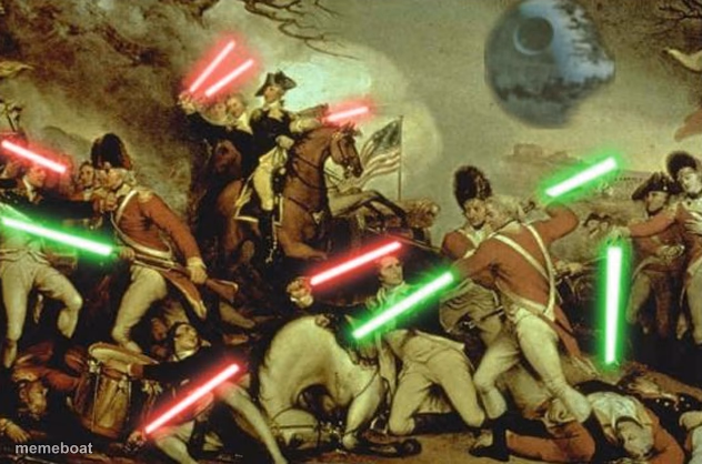 Lightsabers In History - meme generator image preview