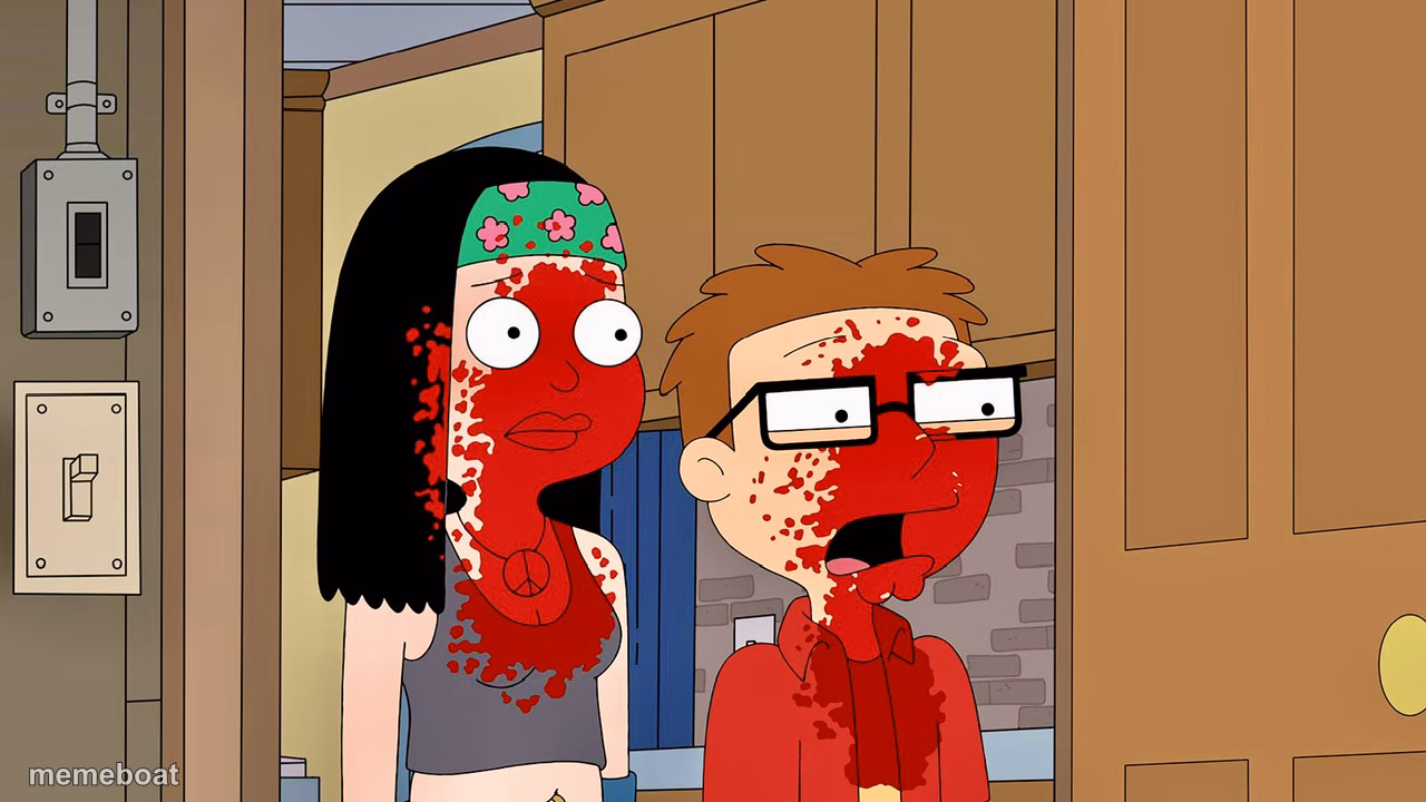 Like a blood-filled balloon - meme generator image preview