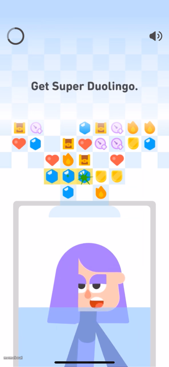 Lily Duolingo ad - meme generator image preview