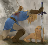 Link and zelda