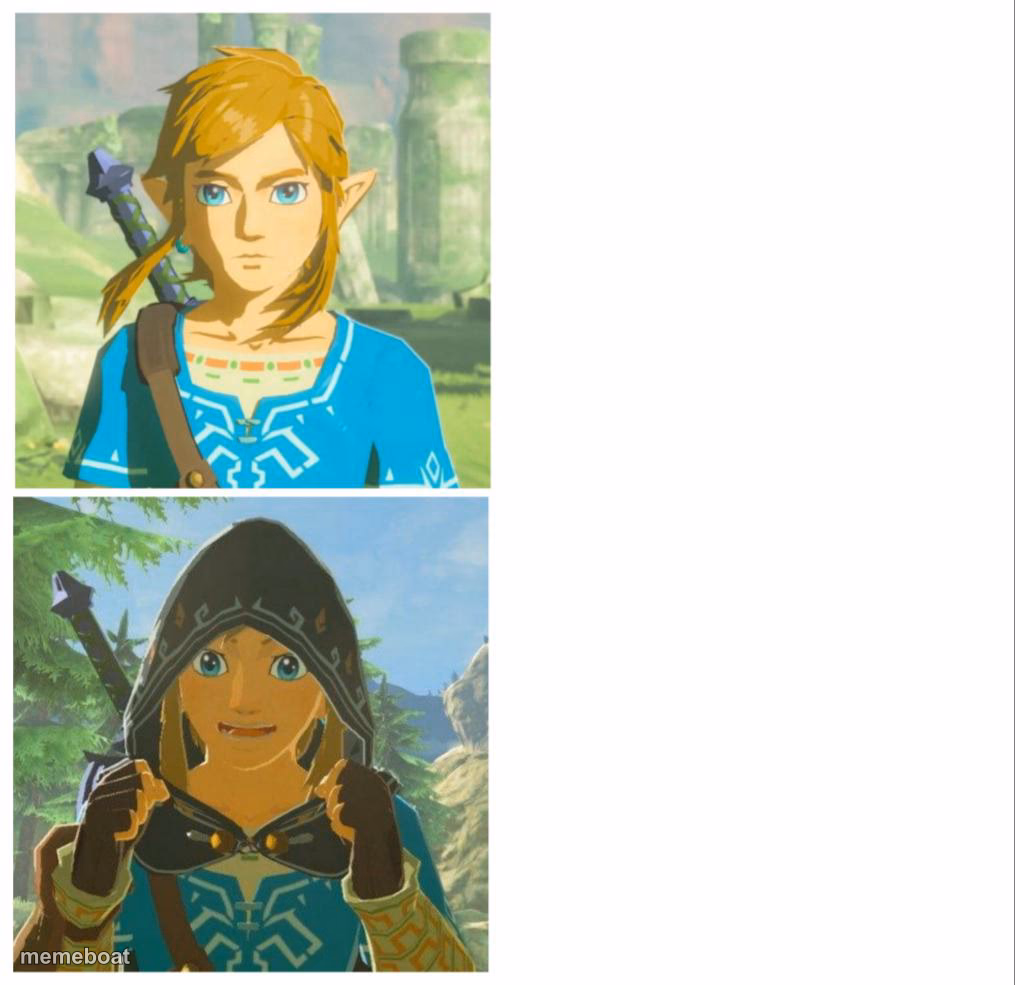 Link Drake Hotline Bling - meme generator image preview