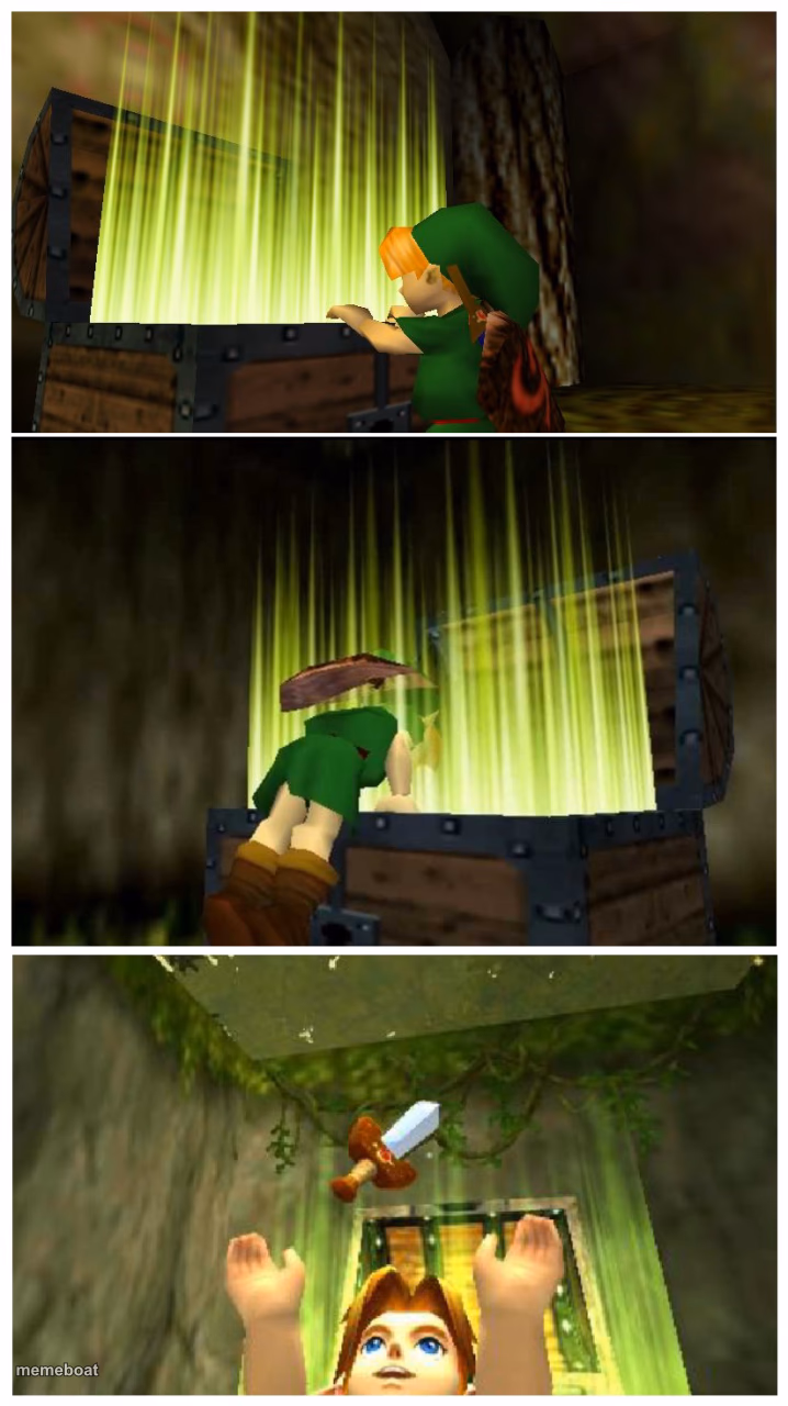 link treasure chest - meme generator image preview